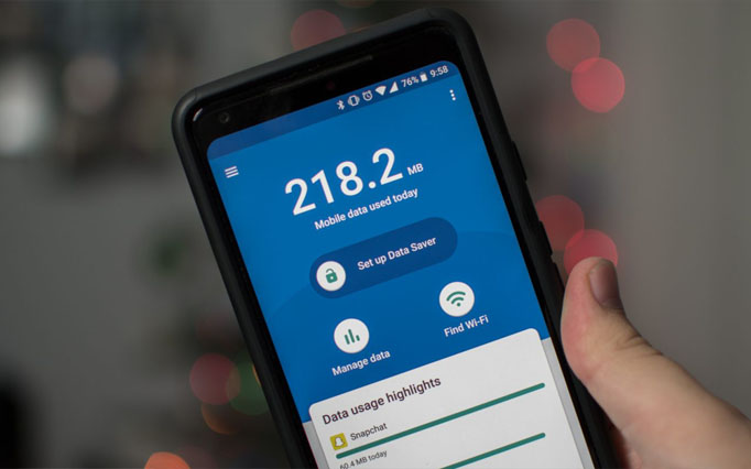 روش‌های کاهش مصرف داده تلفن همراه در اندروید