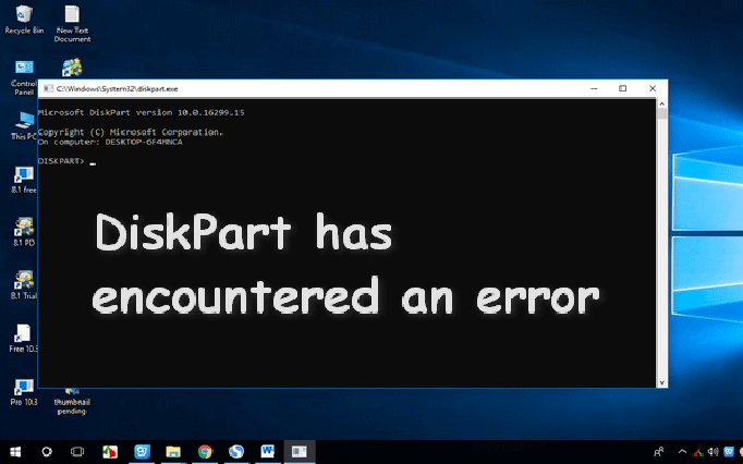 رفع ارور  diskpart has encountered an error the parameter is incorrect