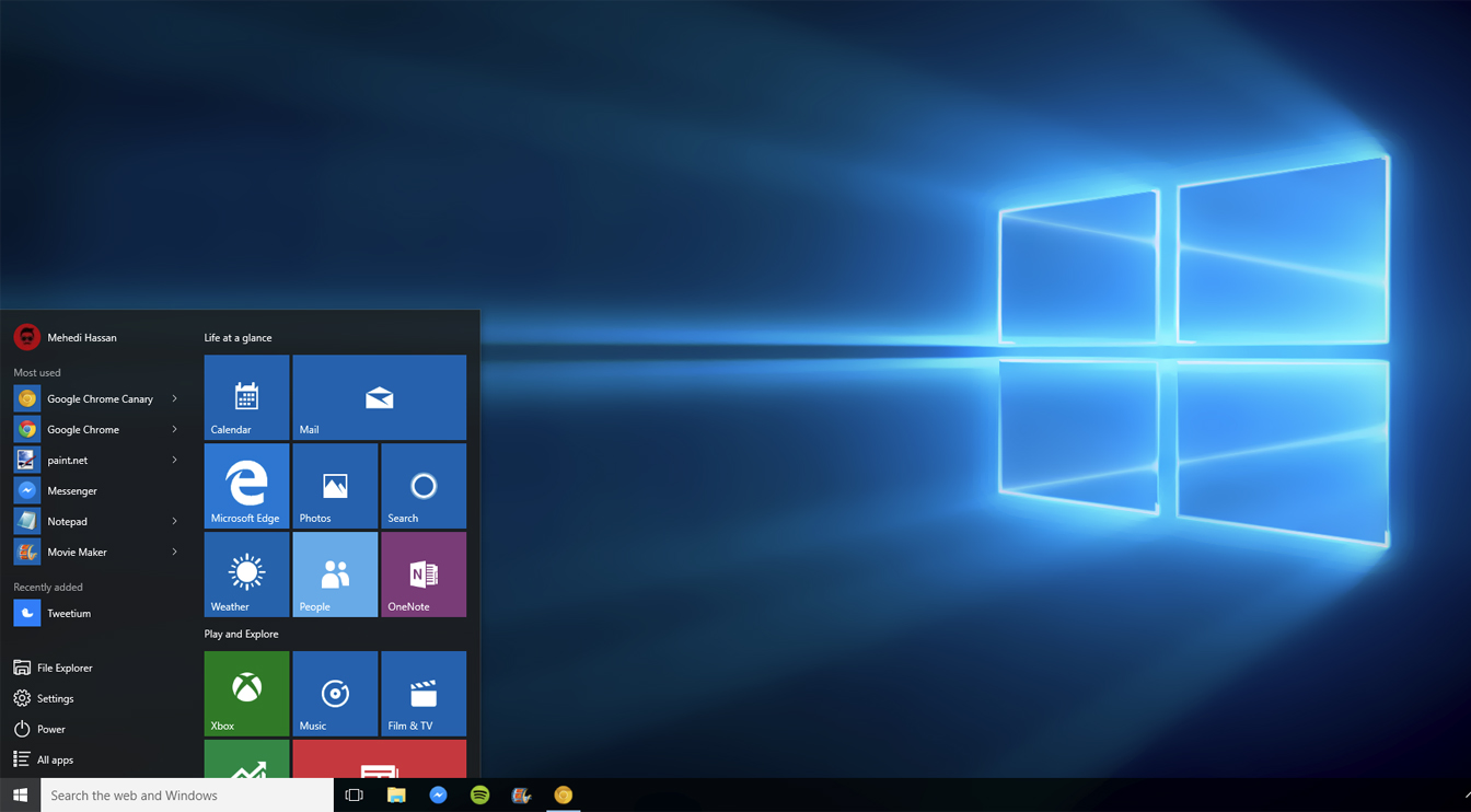 Windows 10 update