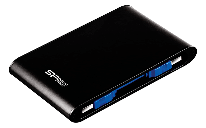 هارد اکسترنال مدل  Silicon power A80 1Tb