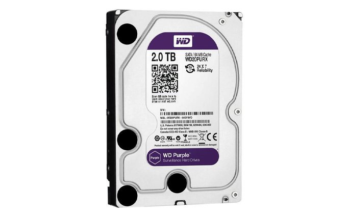 هارد اینترنال مدل Western WD Purple 2Tb