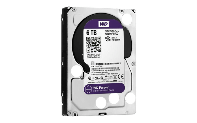 هارد اینترنال مدل Western WD Purple 6Tb